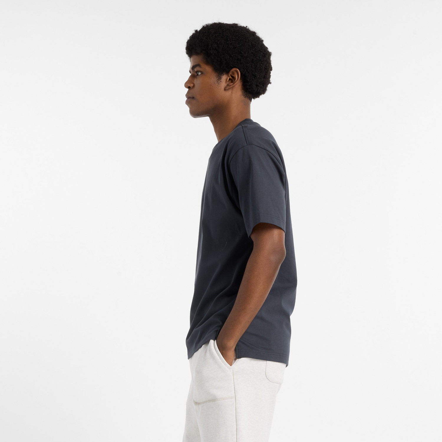 M S.O HEAVYWEIGHT COTTON T-SHIRT image number null